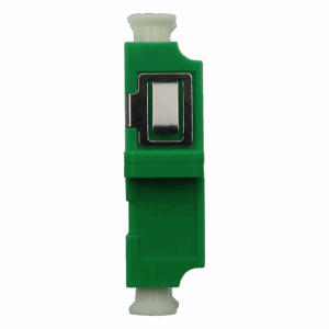 Adaptador Óptico LC Hembra – LC Hembra Dúplex Monomodo (SM), Verde