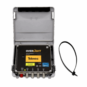 Transmisor óptico Overlight CWDM Uso exterior, DAB/UHF/SAT, 1570nm, Po 9dBm