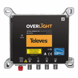 Transmisor óptico Overlight CWDM Uso exterior, DAB/UHF/SAT, 1510nm, Po 9dBm