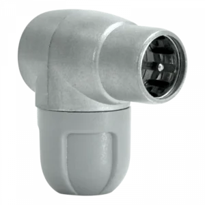 Conector de montar ''F rápido'', acodado y blindado Cables: T100plus, T100, CXT-60, CXT, CXT-1, CXT-5, CXT-50, SK0837plus