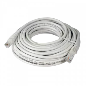 Cable de red Ethernet U/UTP Cat 6 PVC, blanco, 10m